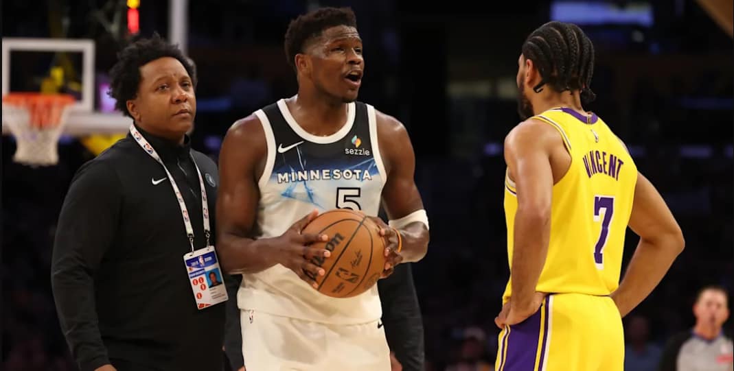 Timberwolves Vs Lakers Match Why was Anthony Edwards ejected from Game?
