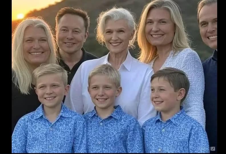 Elon musk family